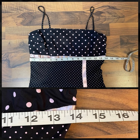 • Pulse | Y2K Polka Dot A-Line Dress | Size XS • - Picture 7 of 9